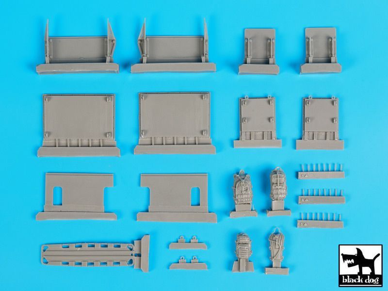 1:35 4X4 MRAP accessories set