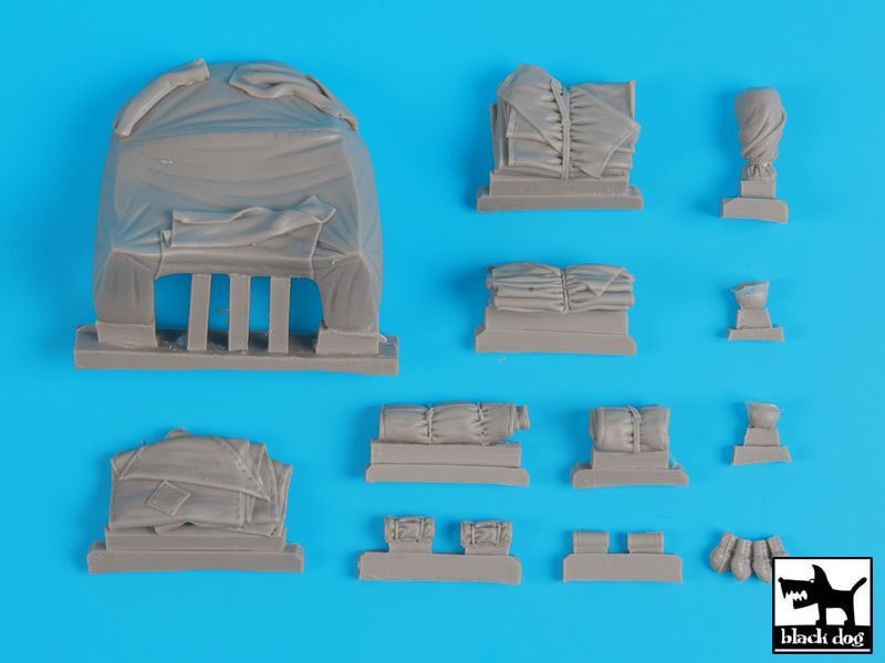 1:35 Marder III with canvas accessories set