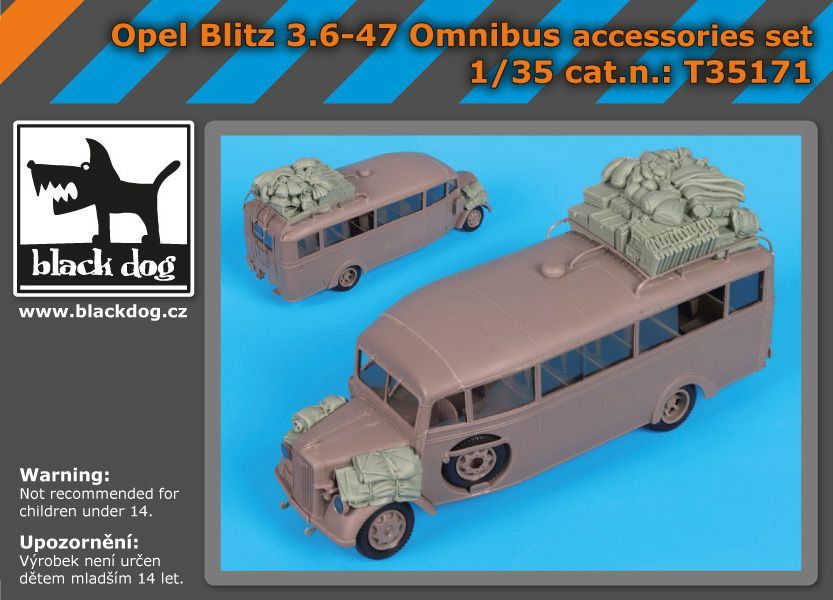 1:35 Opel Blitz 3.6-47 Omnibus accessories set