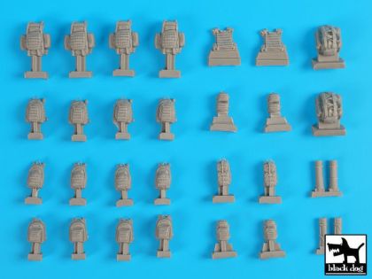 1:35 French equmment accessories set