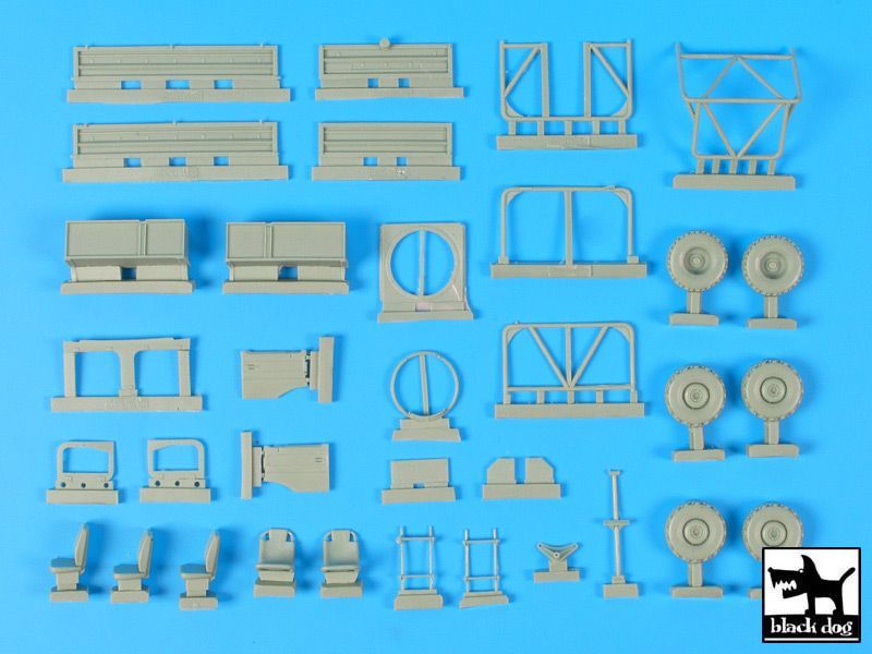 1:35 Unimog Belgian special forces accessories set