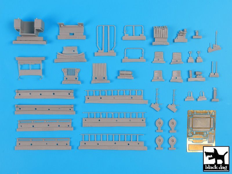 1:35 Jeep Willys CJ2A Fire truck conversion set