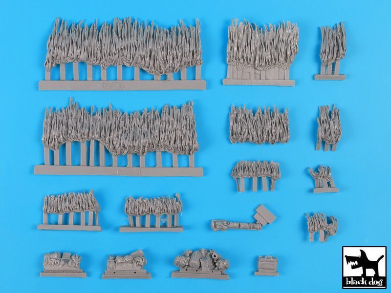 1:35 Australian ASLAV Hessian tape accessories set