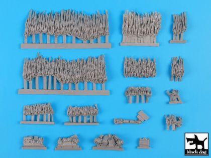 1:35 Australian ASLAV Hessian tape accessories set