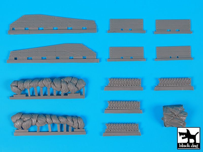1:35 M4A2 Tarawa accessories set