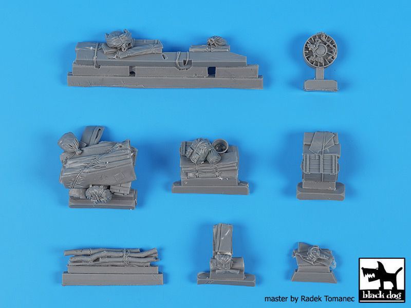 1:35 Soviet heavy tank KV -1 accessories set