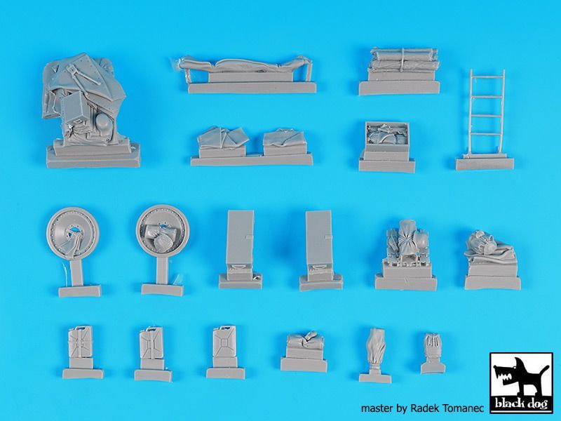 1:35 Panther Ausf D. Accessories set