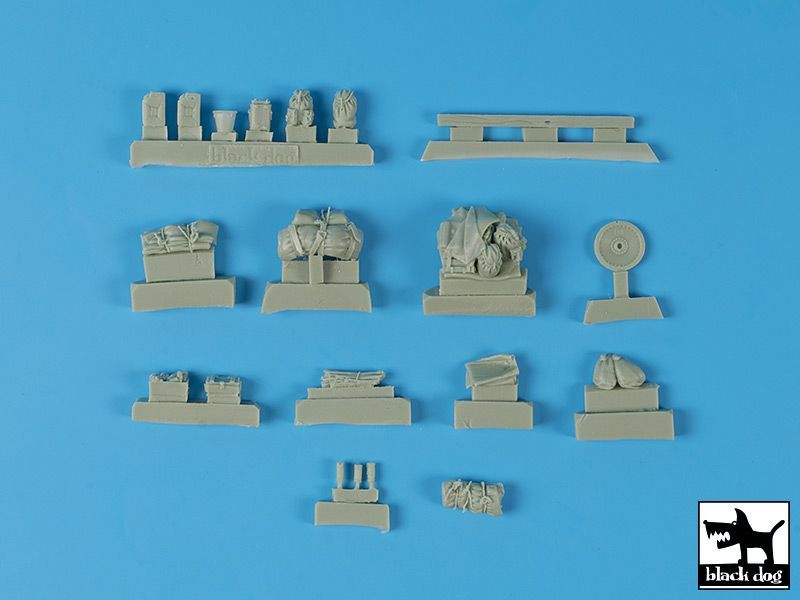 1:72 German Pz.Kpfw 38 accessories set