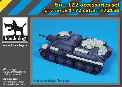 1:72 SU-122 accessories set