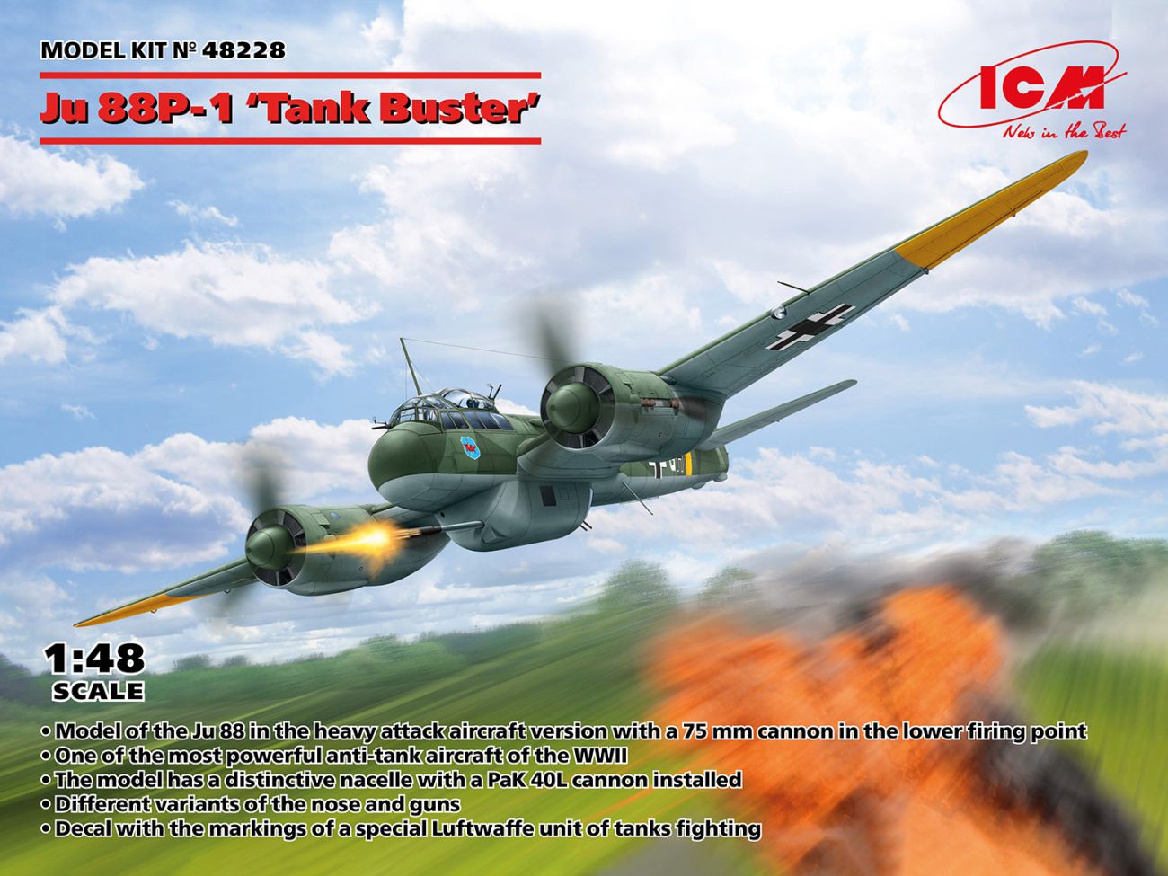 1:48 Ju 88P-1 “Tank Buster”