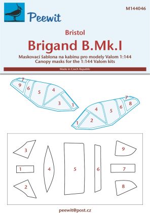 1:144 Bristol Brigand B Mk.I