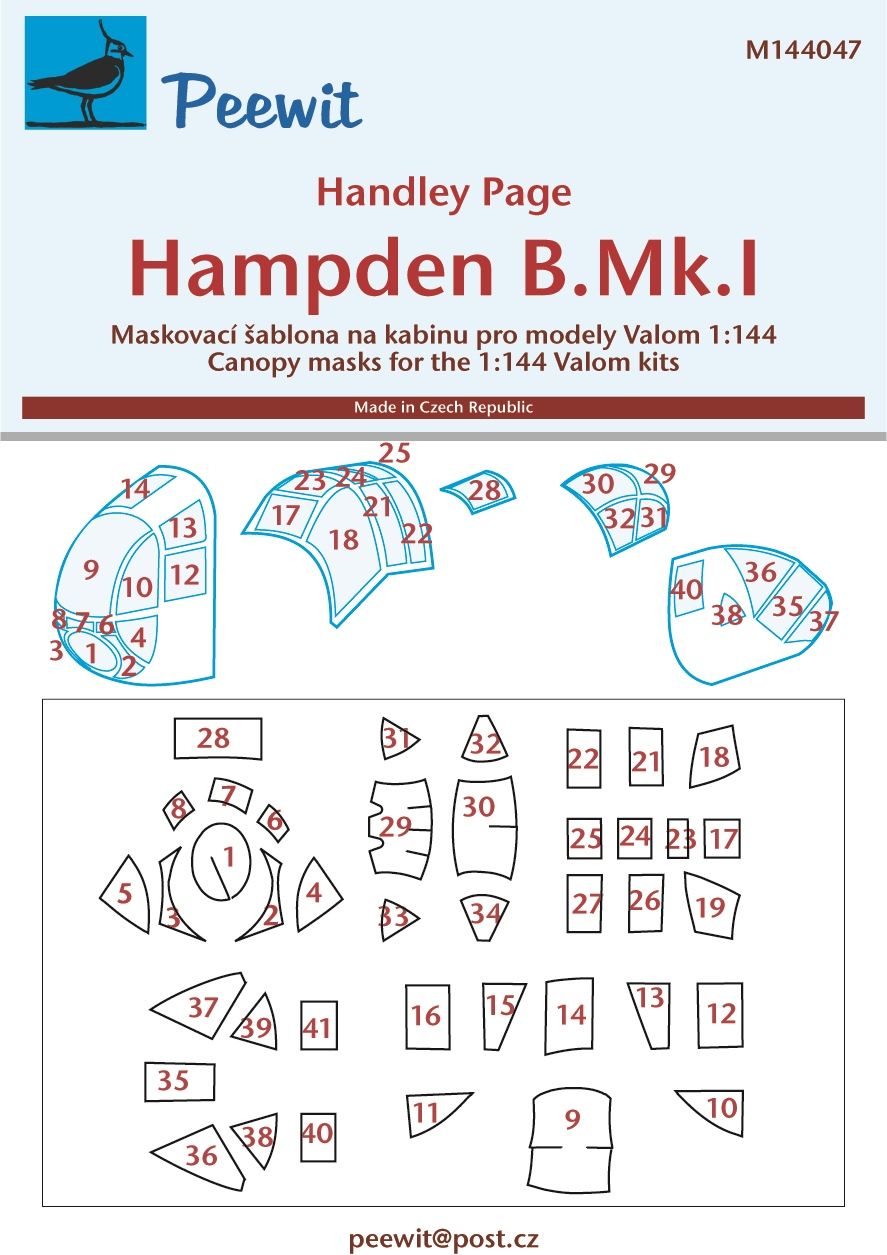1:144 Handley-Page Hampden B Mk.I