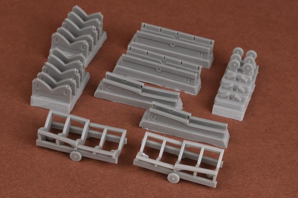 1:48 Macchi M 39 Beaching Gear Set (For SBS Model Kit)