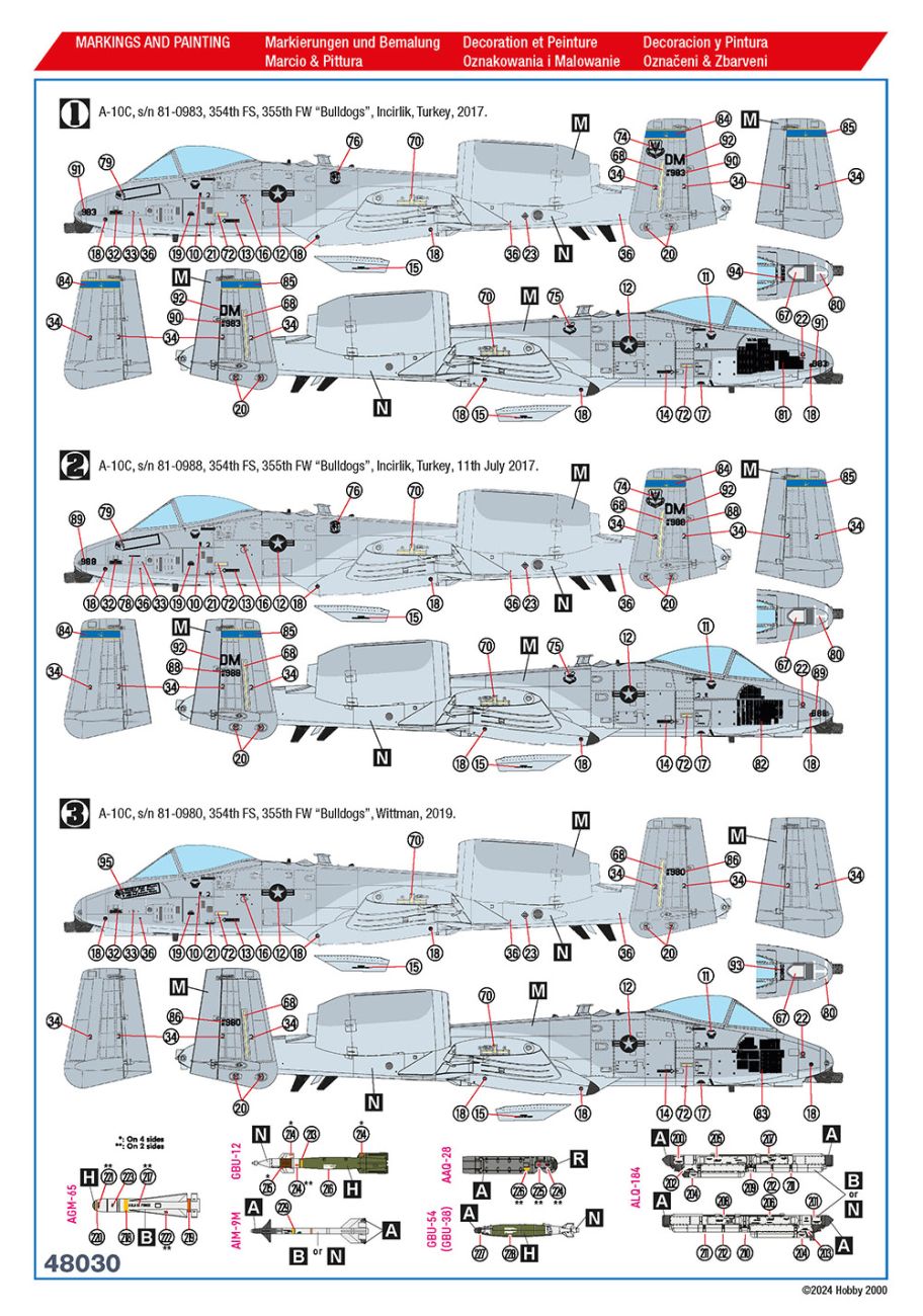1:48 A-10C Thunderbolt II Operation Inherent Resolve