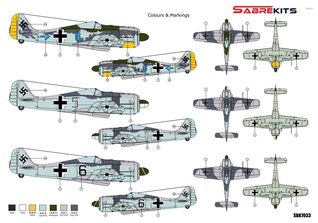1:72 Fw-190A-1/2 Jabo