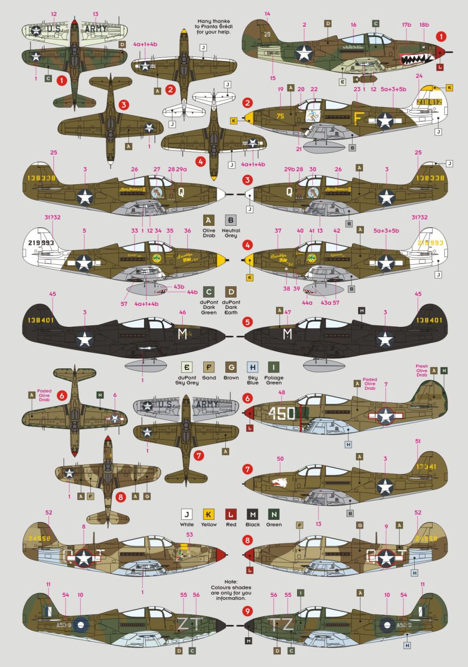 1:48 P-39/P-400 Airacobra