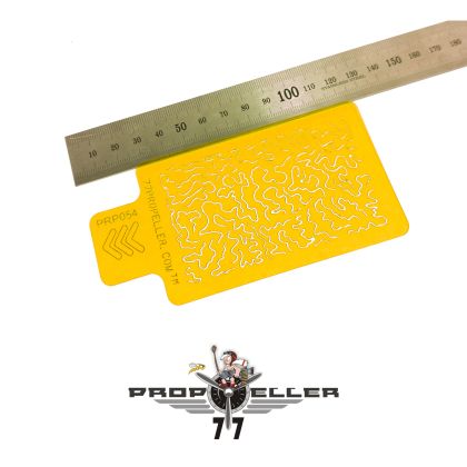 Luftwaffe WWII Shingles Camo STENCIL No. 2