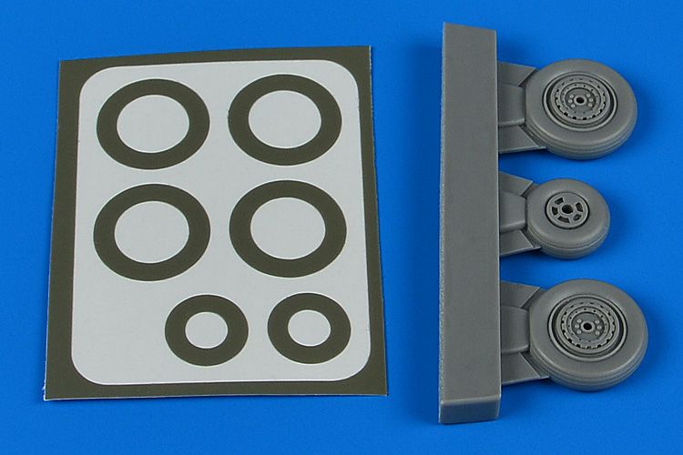 1:48 MiG-17 wheels & paint masks