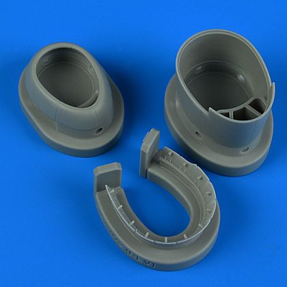 1:72 P-47D/P-47M Thunderbolt cowling and cooling flaps (opened)