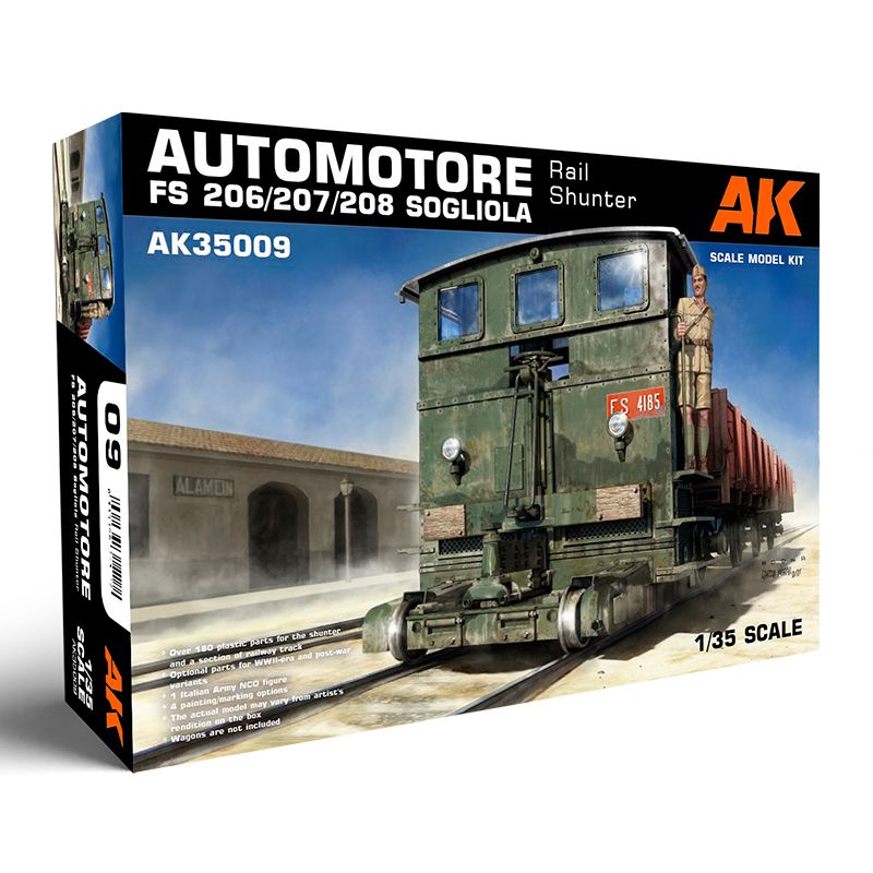 1:35 AUTOMOTORE FS 206/207/208 SOGLIOLA RAIL SHUNTER