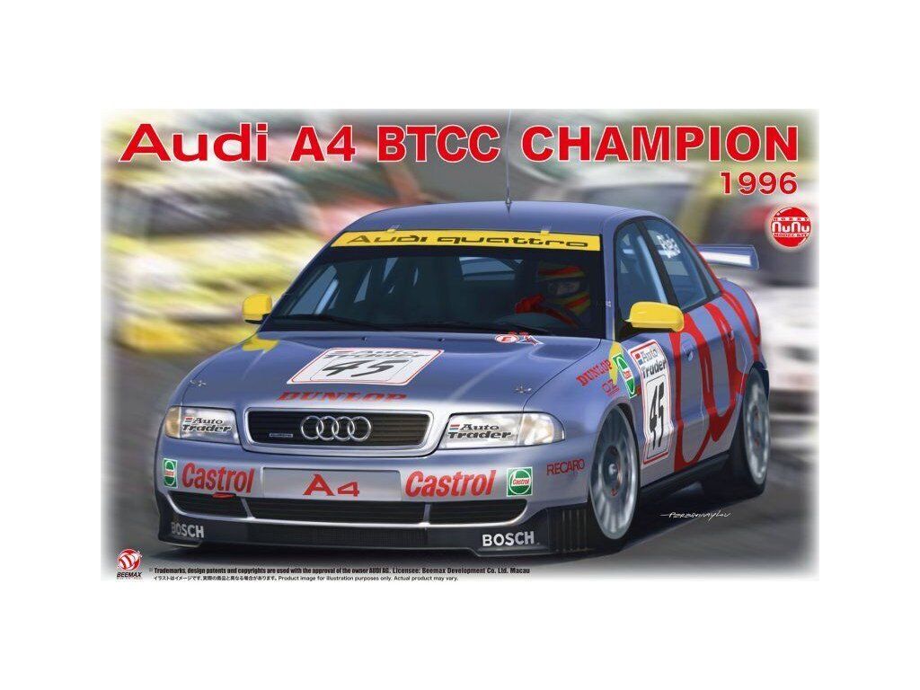 1:24 Audi A4 quattro 1996 BTCC Champion