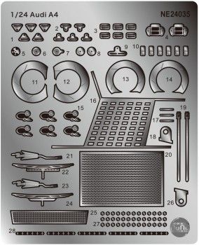 1:24 Audi A4 quattro 1996 BTCC Champion
