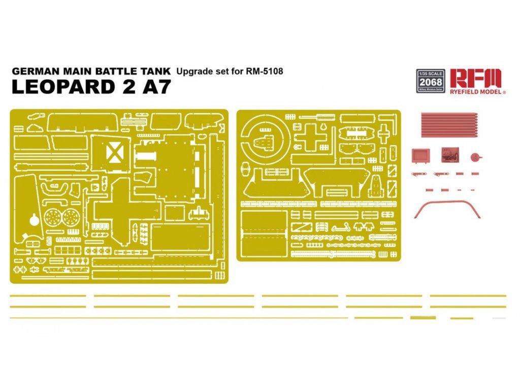1:35 Upgrade set for 5108 Leopard 2A7