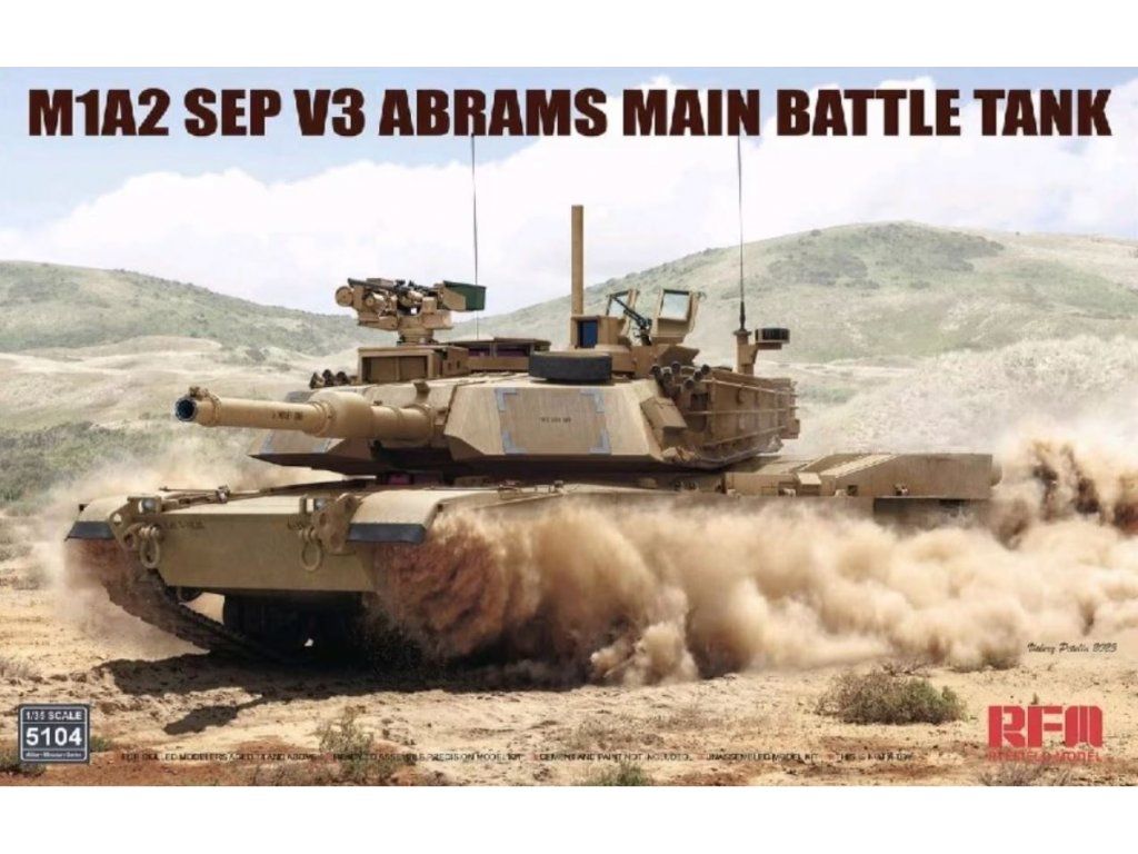 1:35 M1A2 SEP V3 Abrams Main Battle Tank