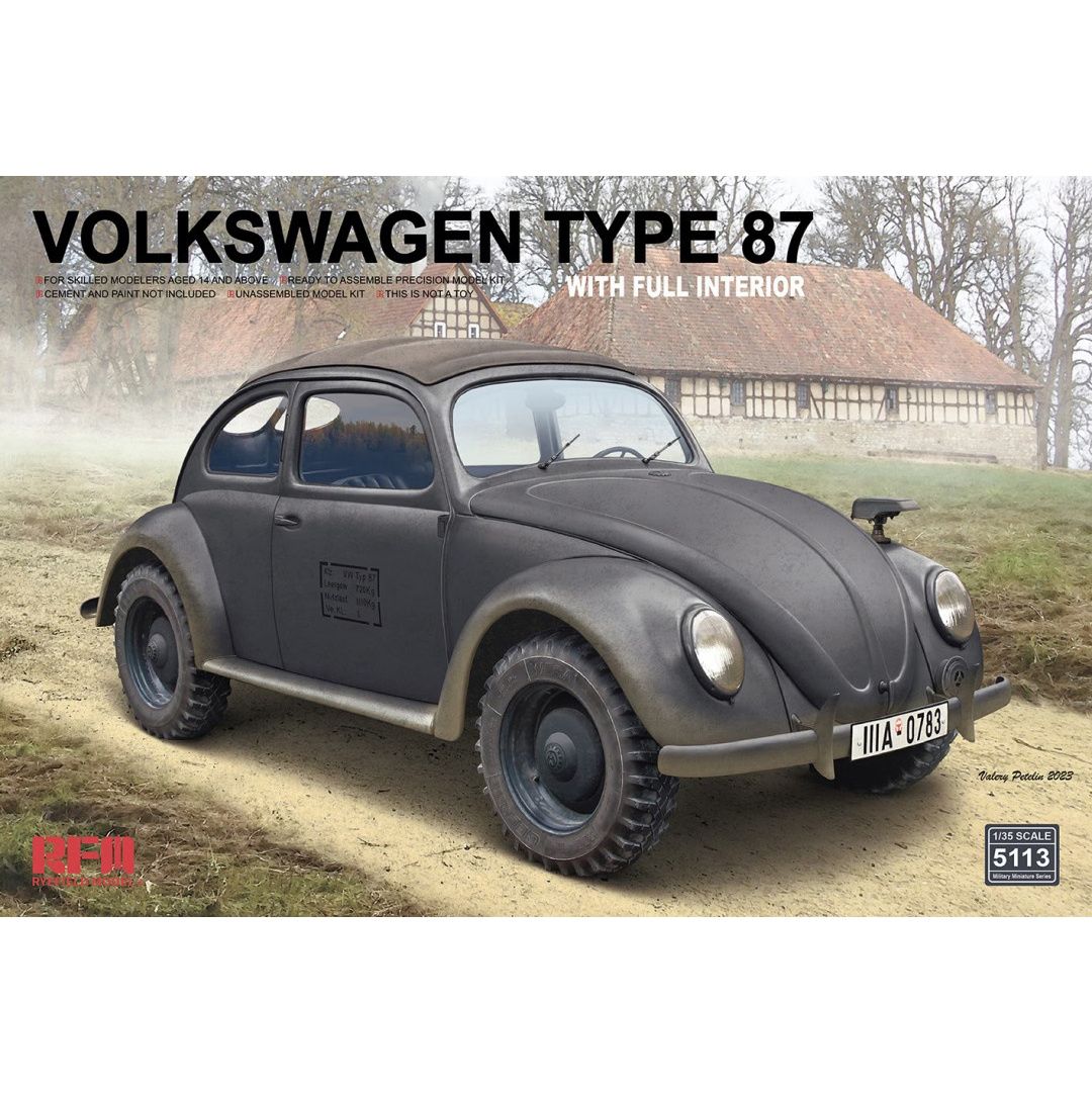1:35 Volkswagen Type 87 w/full interior