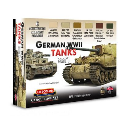 CS01 - German WWII Tanks Set 1
