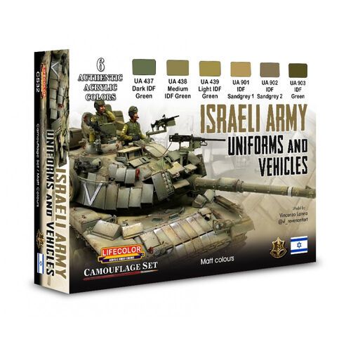 CS32 - Israeli Army vehicles & uniforms Set