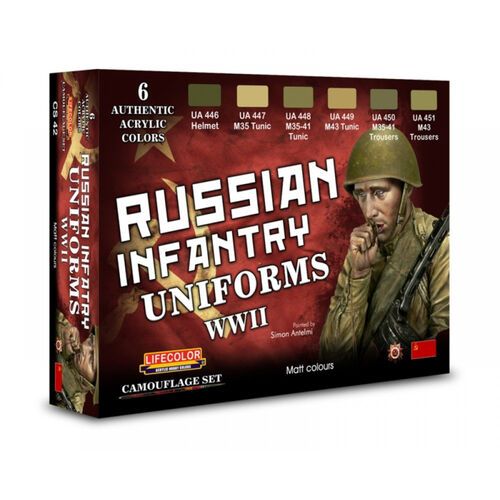 CS42 - Russian WWII Infantry Uniforms Set