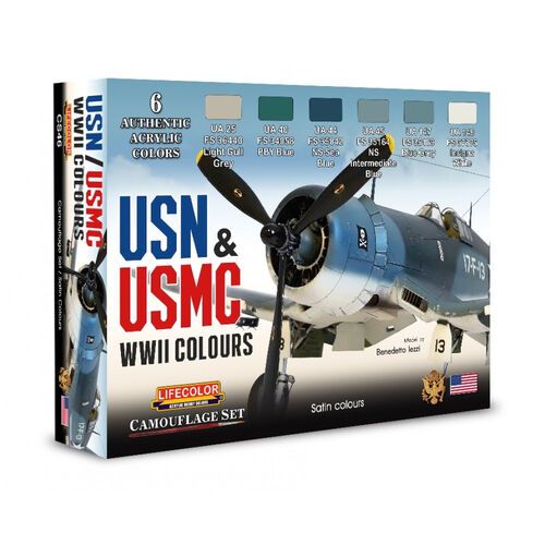 CS46 - US Navy & USMC WWII Aircrafts Colors