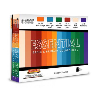ES02 - Essential Basic & Primary Colors Set 2