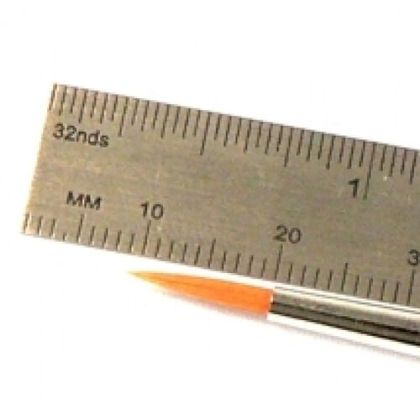 Synthetic brush long hair 2