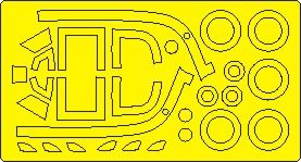 1:48 Yakovlev Yak-9D BASIC kabuki masks