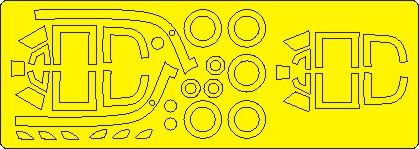 1:48 Yakovlev Yak-9D EXPERT kabuki masks