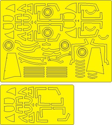 1:72 Grumman A-6A Intruder ADVANCED kabuki masks