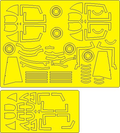 1:72 Grumman A-6A Intruder EXPERT kabuki masks
