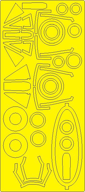 1:48 Fairchild A-10C Thunderbolt II BASIC kabuki masks