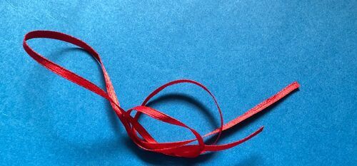 1:24 Seat Belts Material 3mm - Red