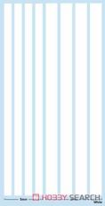 Line decal: White (5mm, 8mm)