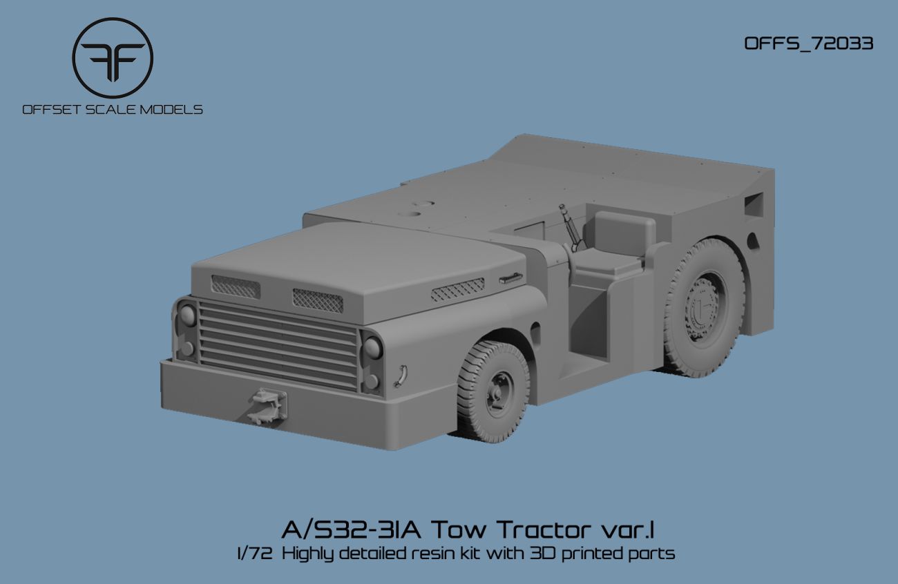 1:72 A/S32-31A USN Tow Tractor