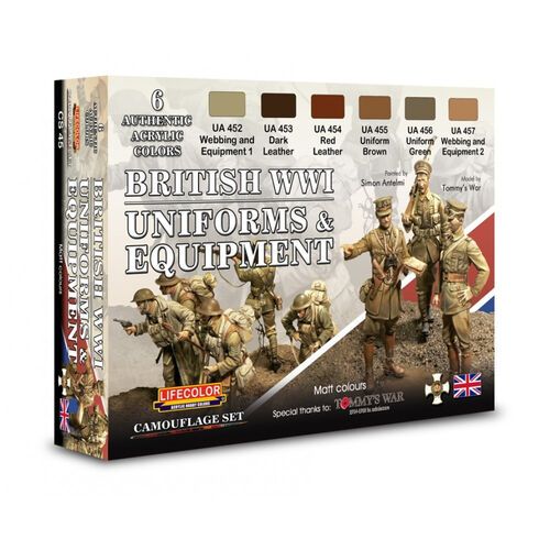 CS45 - British WWI Uniforms & Equipment Set