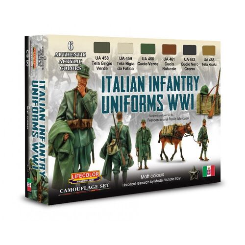 CS50 - Italian WWI Infantry UniformsSet