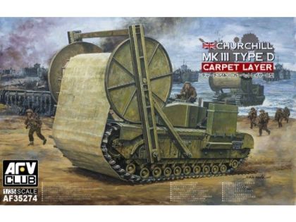 1:35 Churchill Carpet Layer (Type D) Mark II