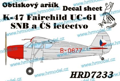 1:72 K-47 Fairchild UC-61 SNB and  Czechoslovakia