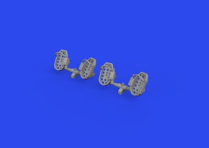 1:32 Messerschmitt Bf-109E rudder pedals late PRINT