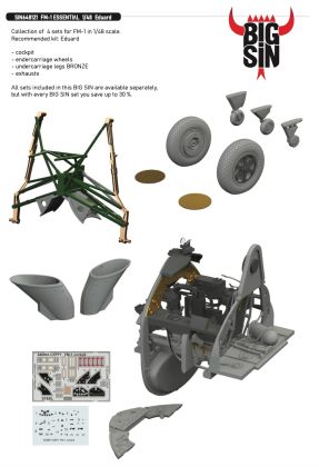 1:48 Grumman FM-1 Corsair ESSENTIAL SET