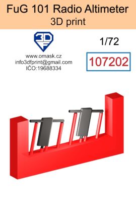 1:72 FuG 101 Radio Altimeter (3D print)